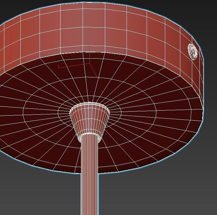 vitaluce-v5155-1-3-1pl pendant light with metal frame and gla... 3D model_5