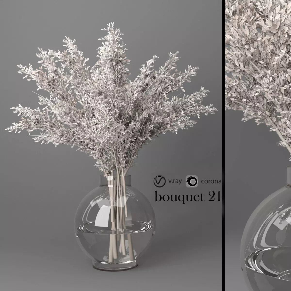 bouquet 21 3D model_0