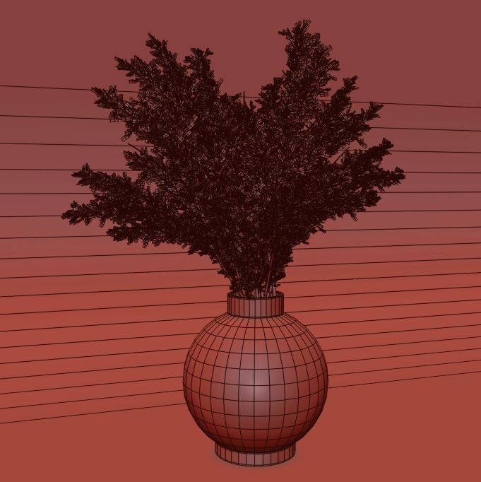 bouquet 21 3D model_3