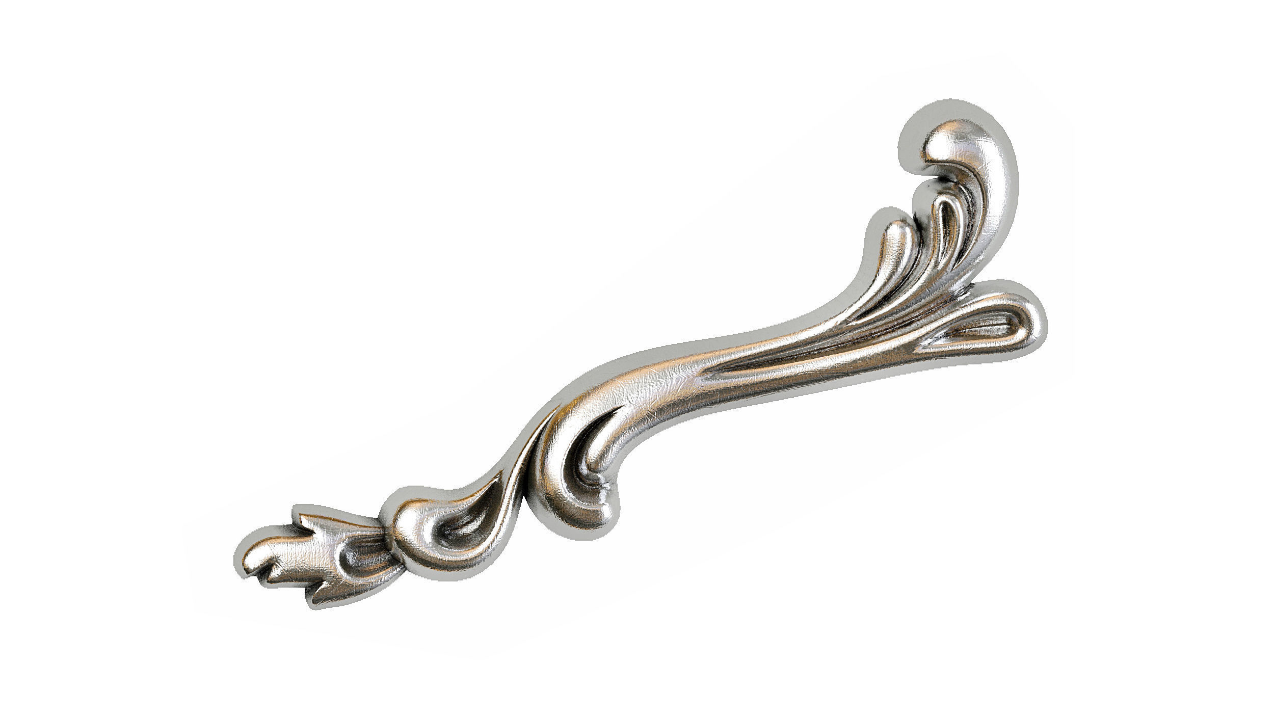 Classic carved 130 3D model_2