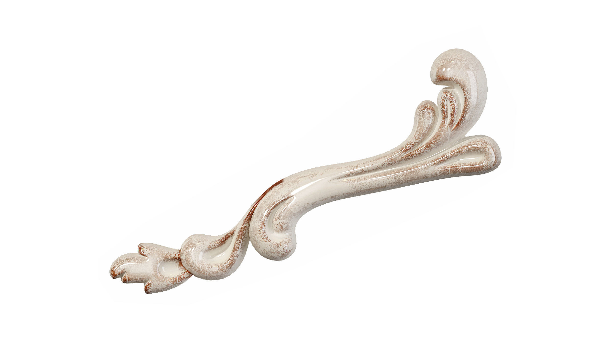 Classic carved 130 3D model_3