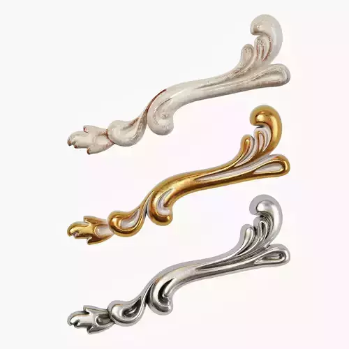 Classic carved 130 3D model