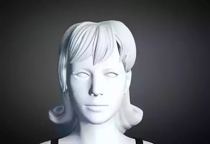 3D Hair style for Female 82 3D model 