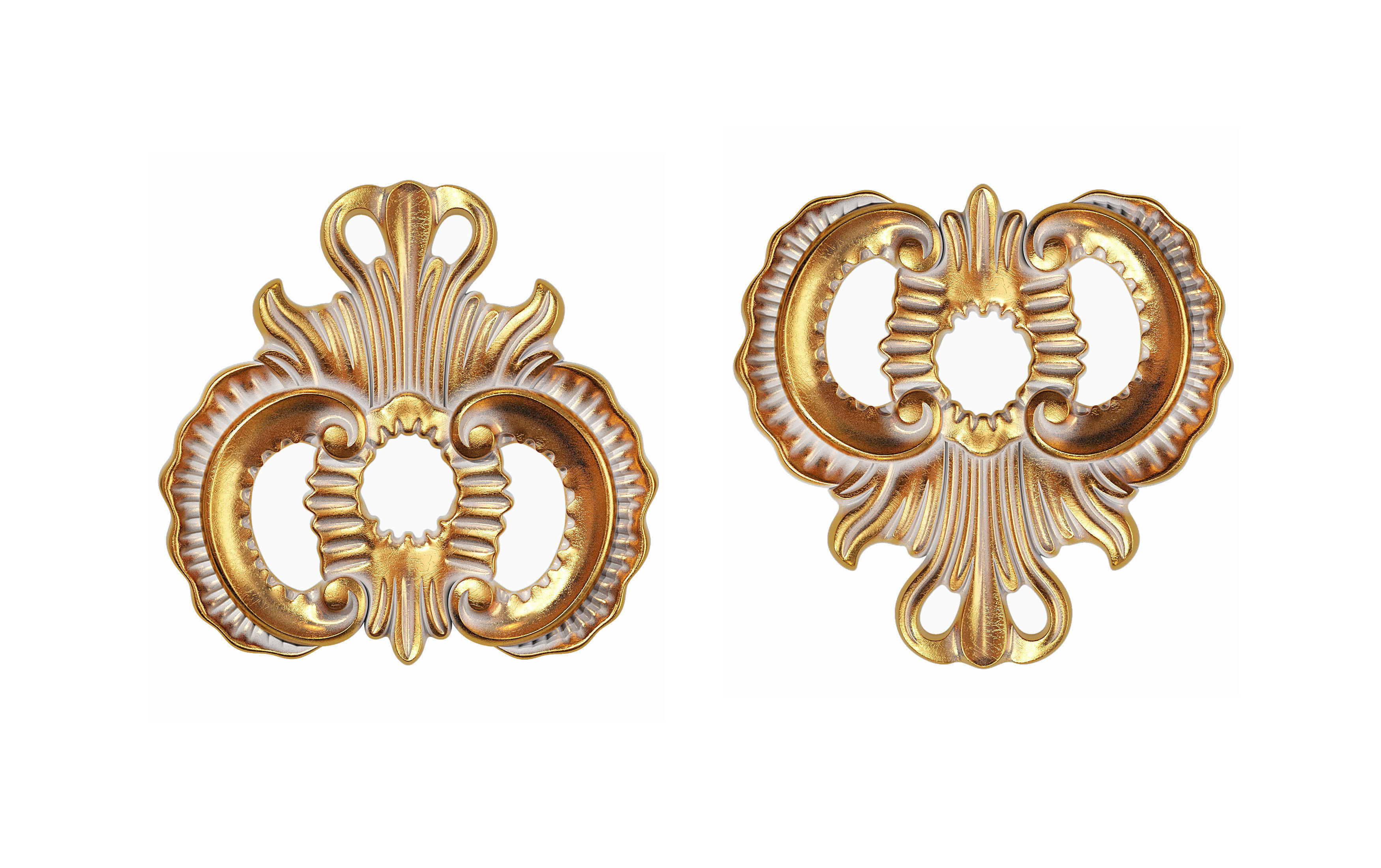 Classic carved 131 3D model_1