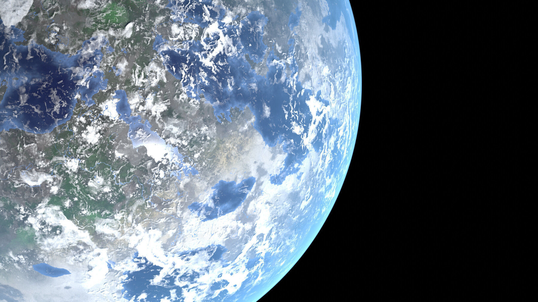 Procedural Planet Generator V2 With Texture Generation Export 3D model_8