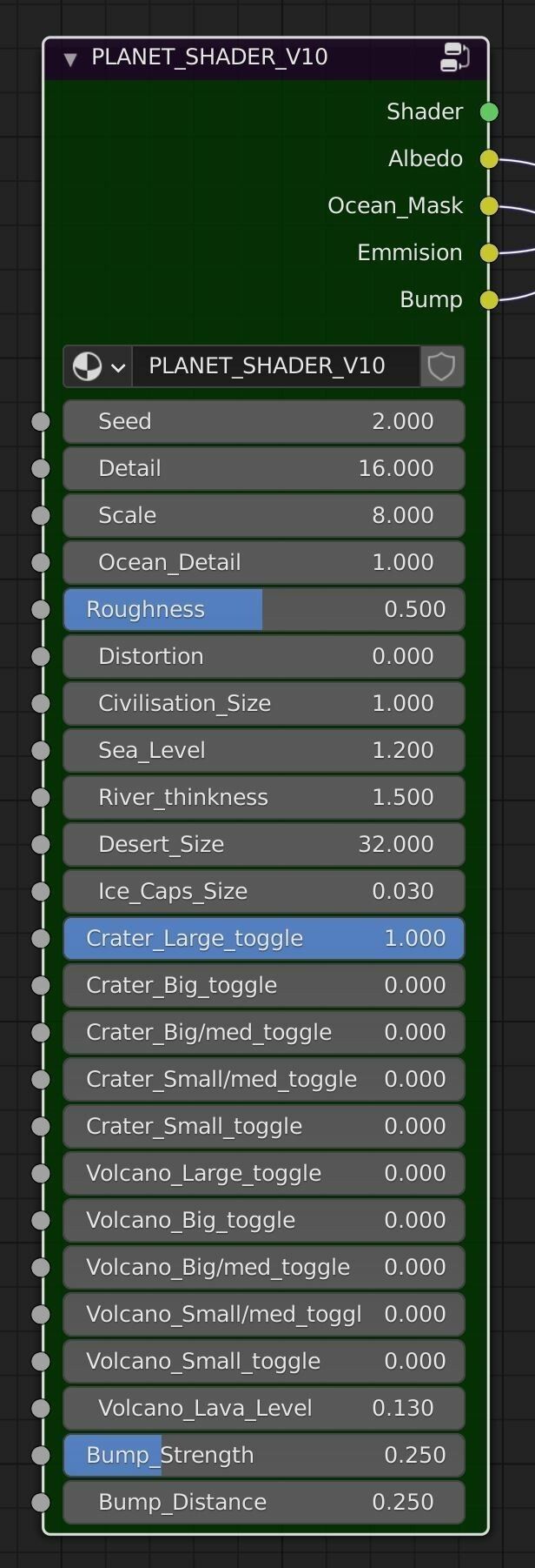 Procedural Planet Generator V2 With Texture Generation Export 3D model_14