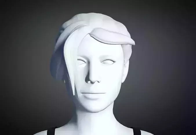 3D Hair style for Female 96 3D model