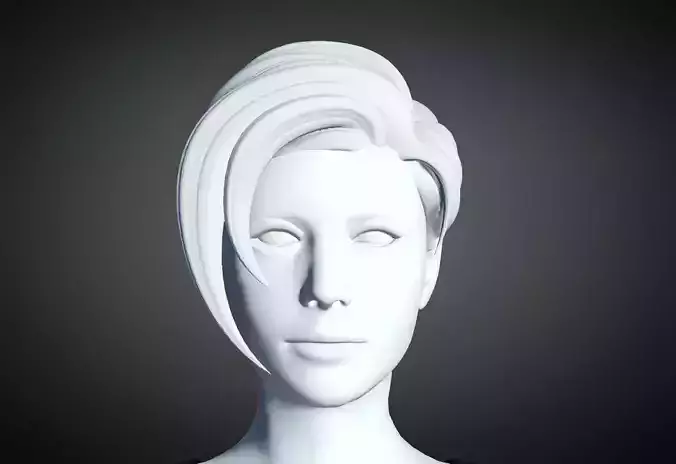 3D Hair style for Female 97 3D model