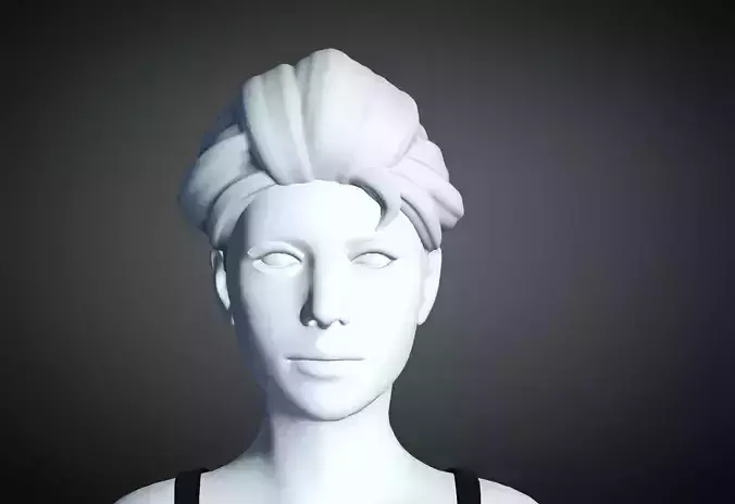 3D Hair style for Female 98 3D model 