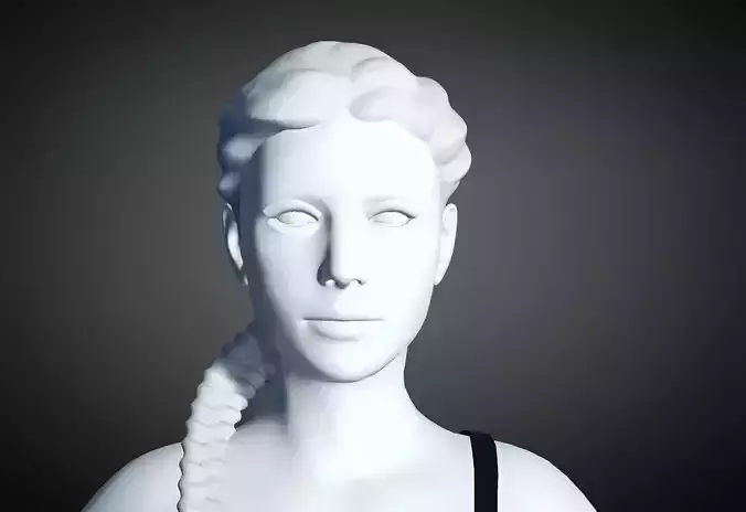 3D Hair style for Female 99 3D model 