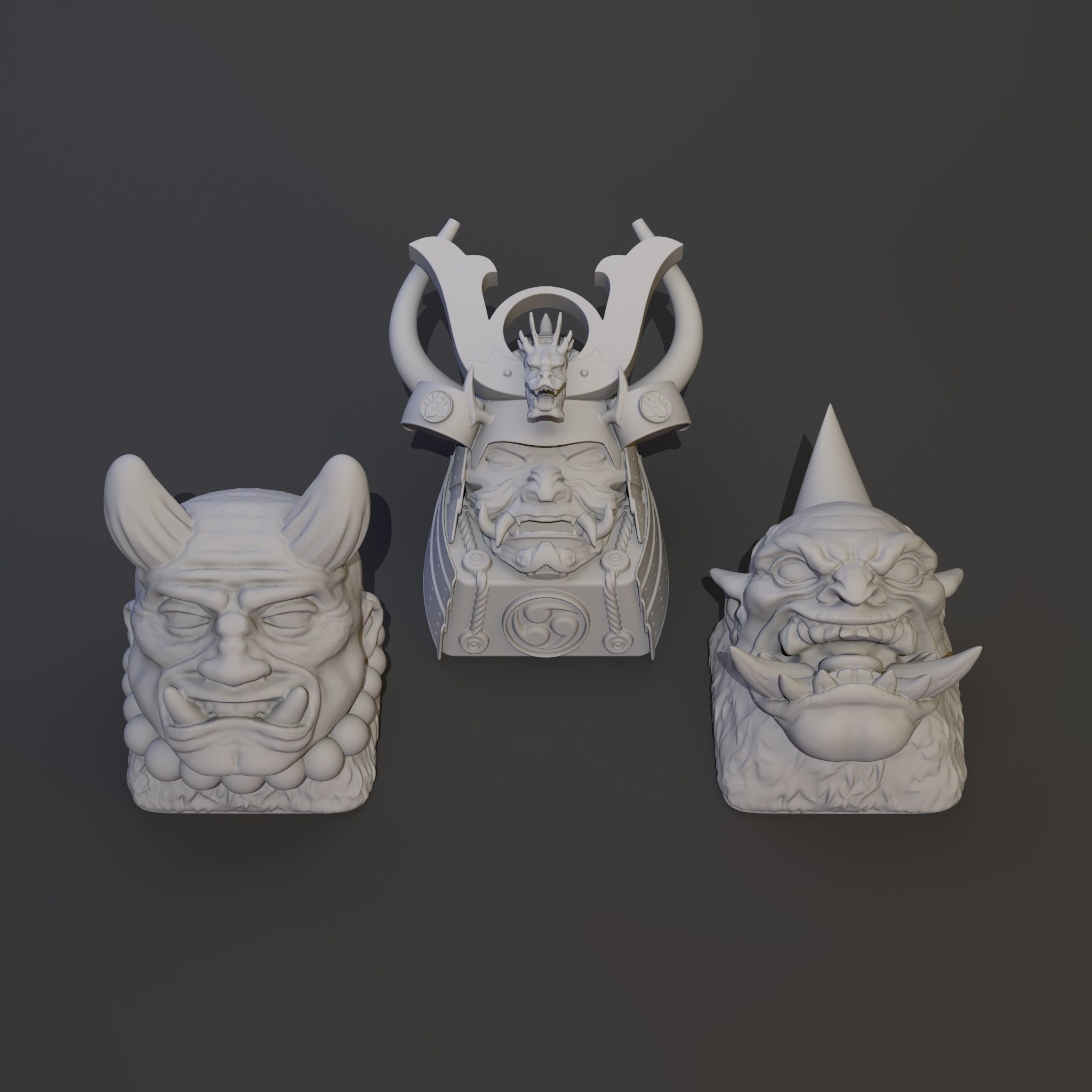 Pack all keycaps  3D print model_2