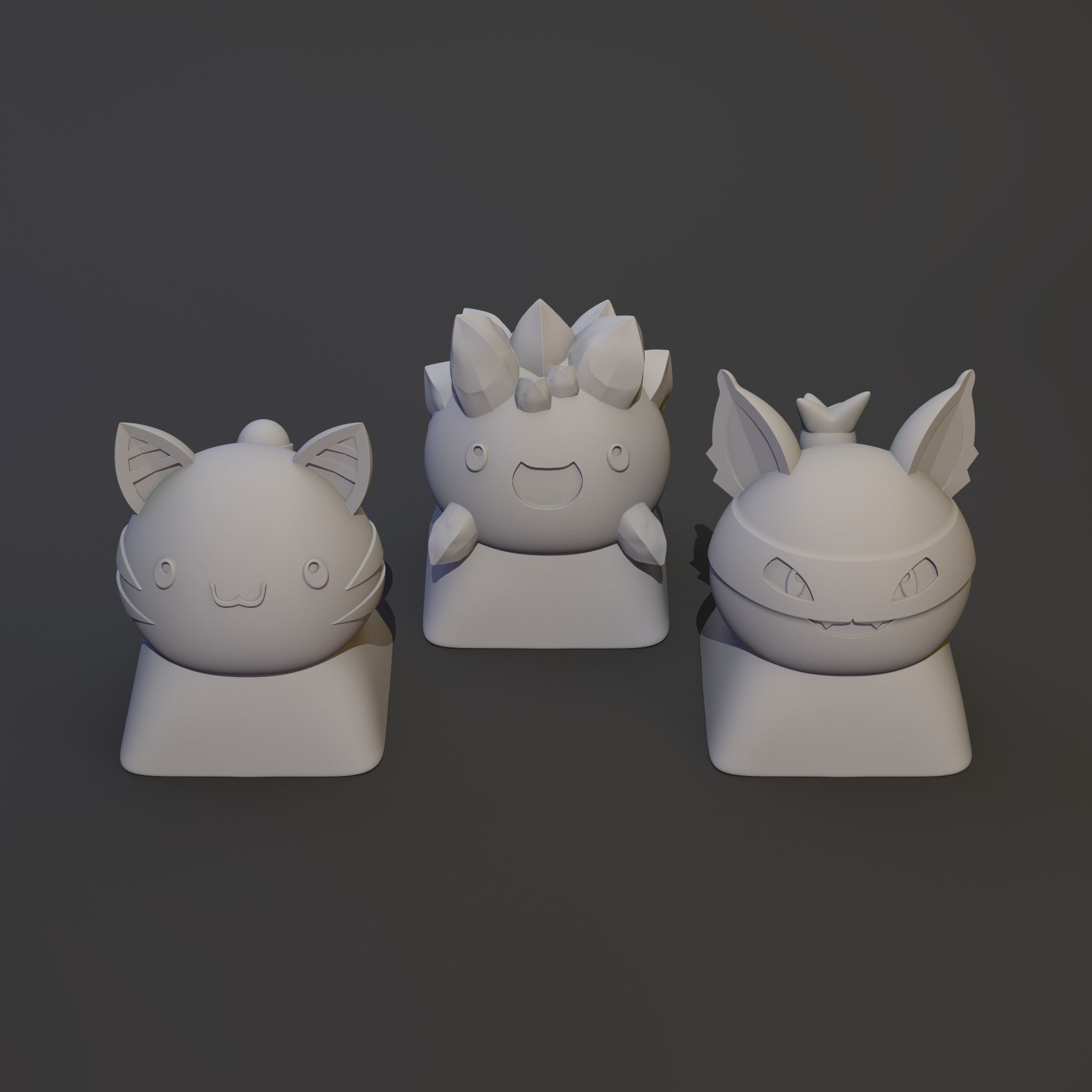 Pack all keycaps  3D print model_26