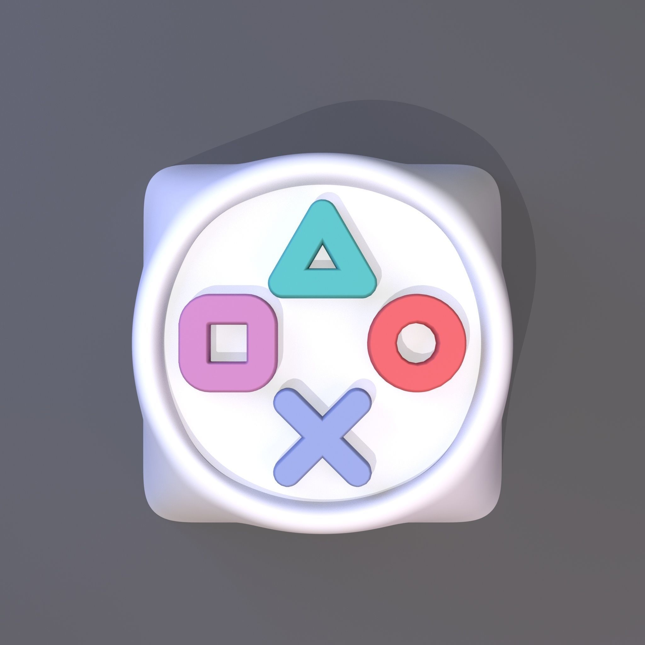 Pack all keycaps  3D print model_10