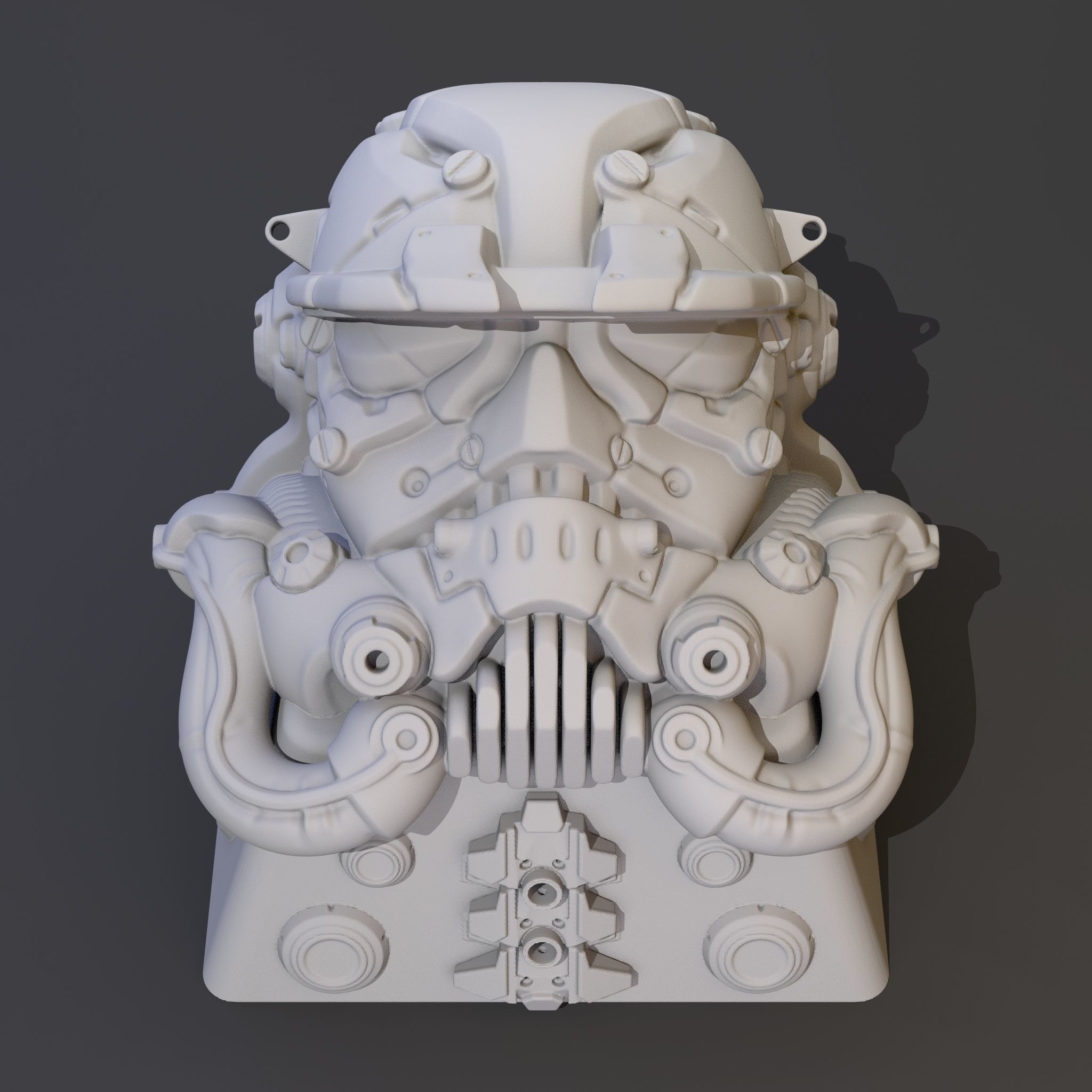 Pack all keycaps  3D print model_16