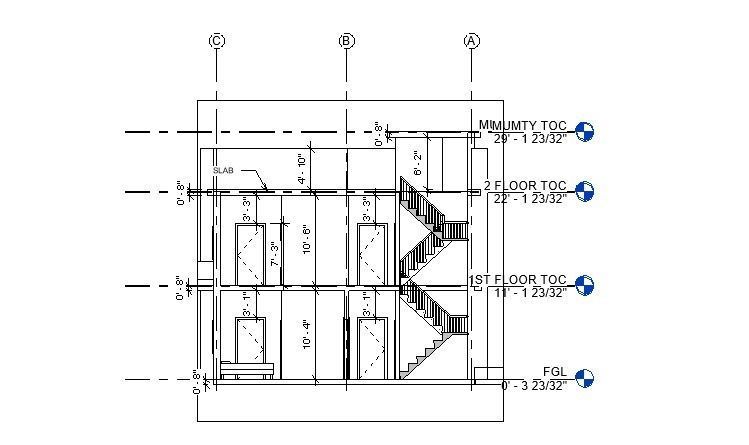 REVIT AND SKETCHUP DOUBLE STOREY HOUSE 3D model_5