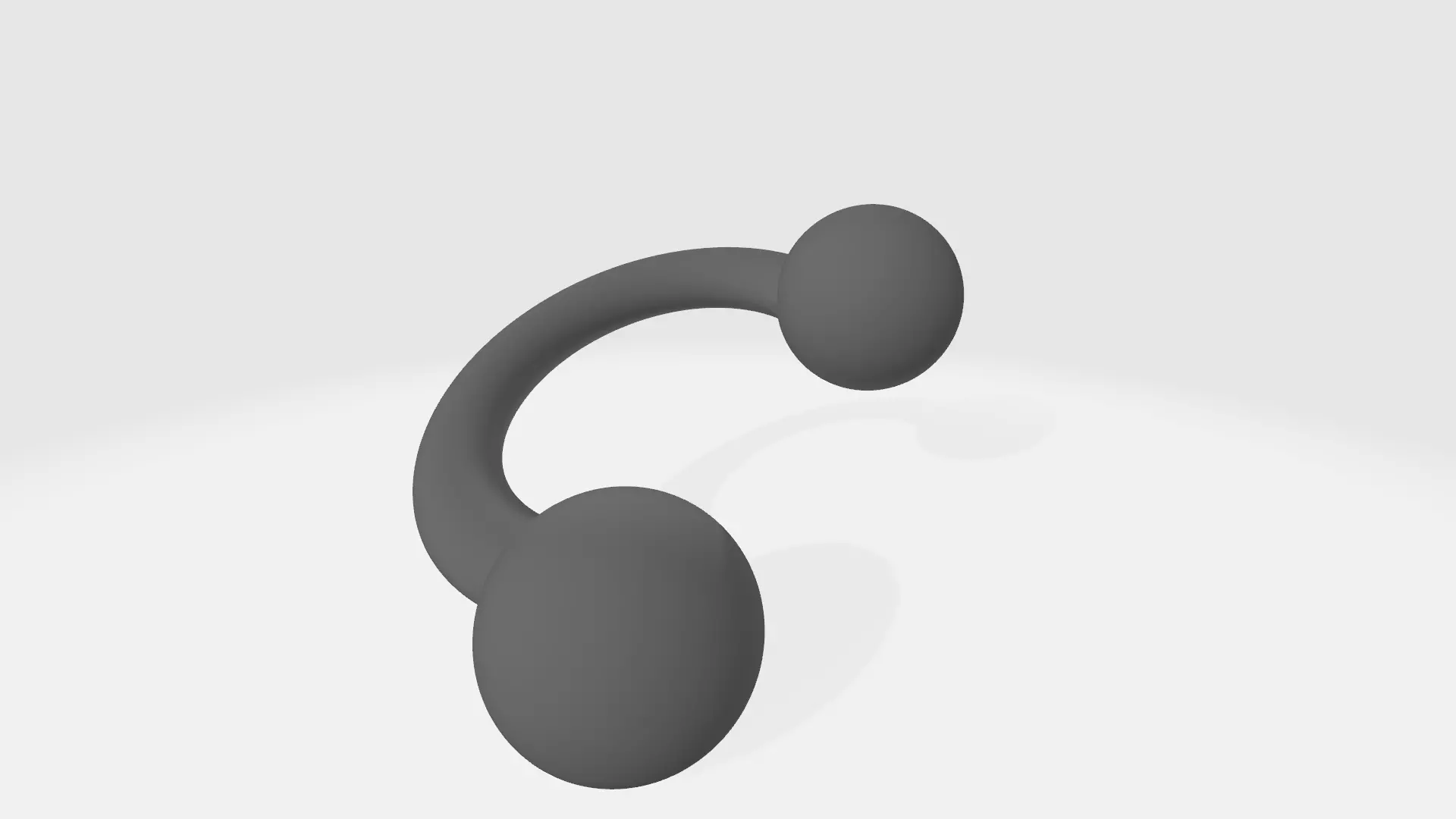Piercing headphone jack 3D model