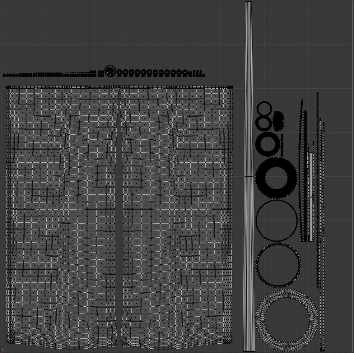 Splash Flag1 3D model_3