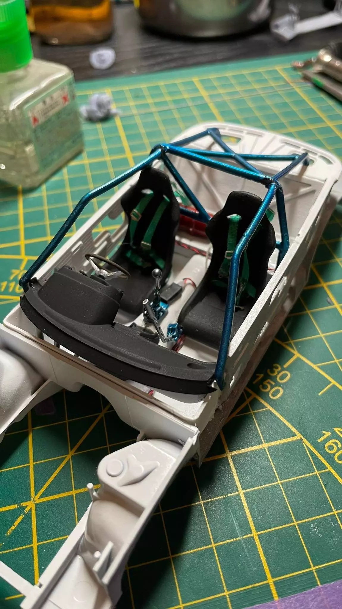 Nissan R32 Drift interior  3D print model_0