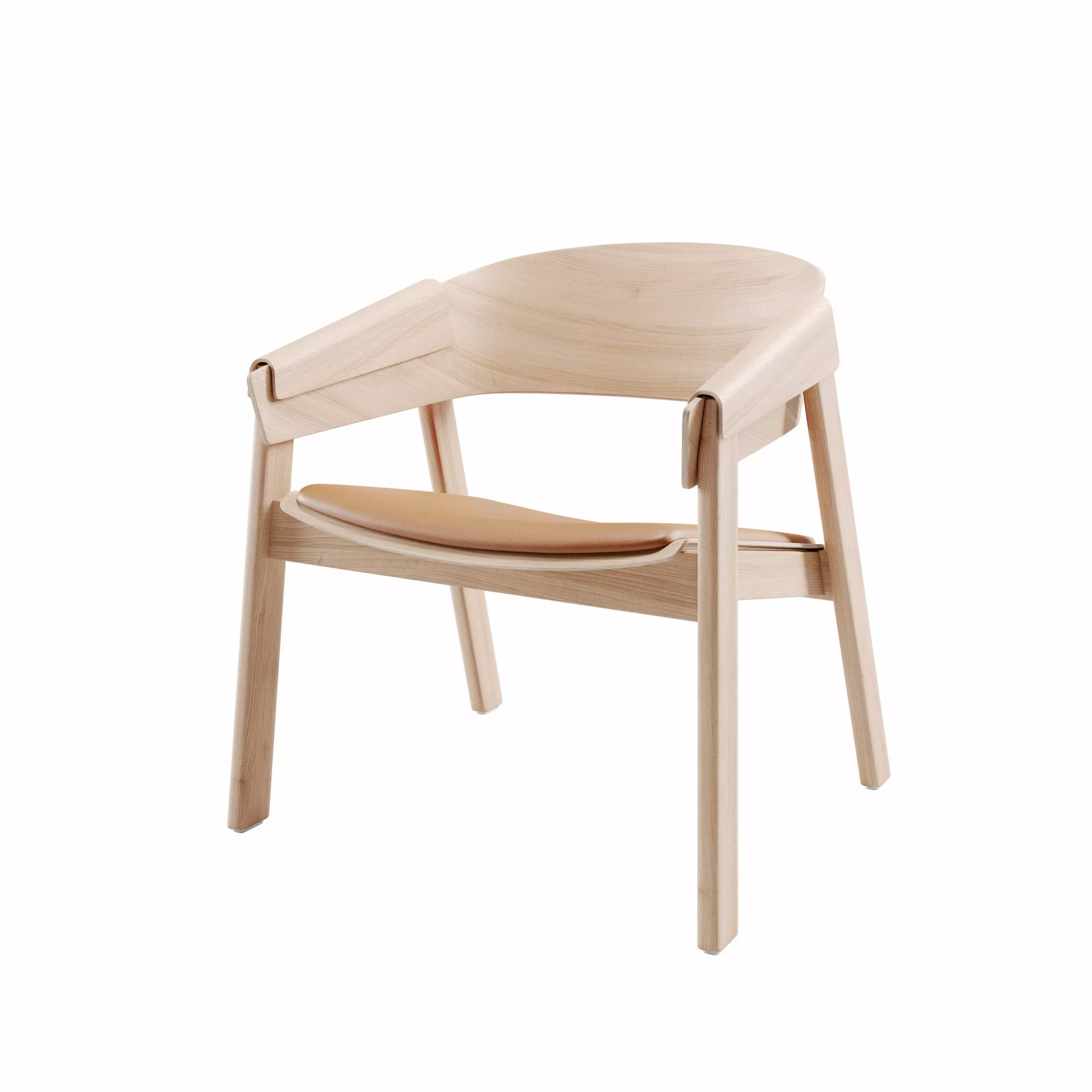 cover lounge chair by MUUTO 3D model
