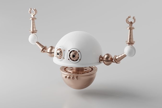 Robot V2 3D model