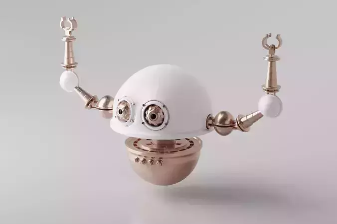 Robot V2 3D model