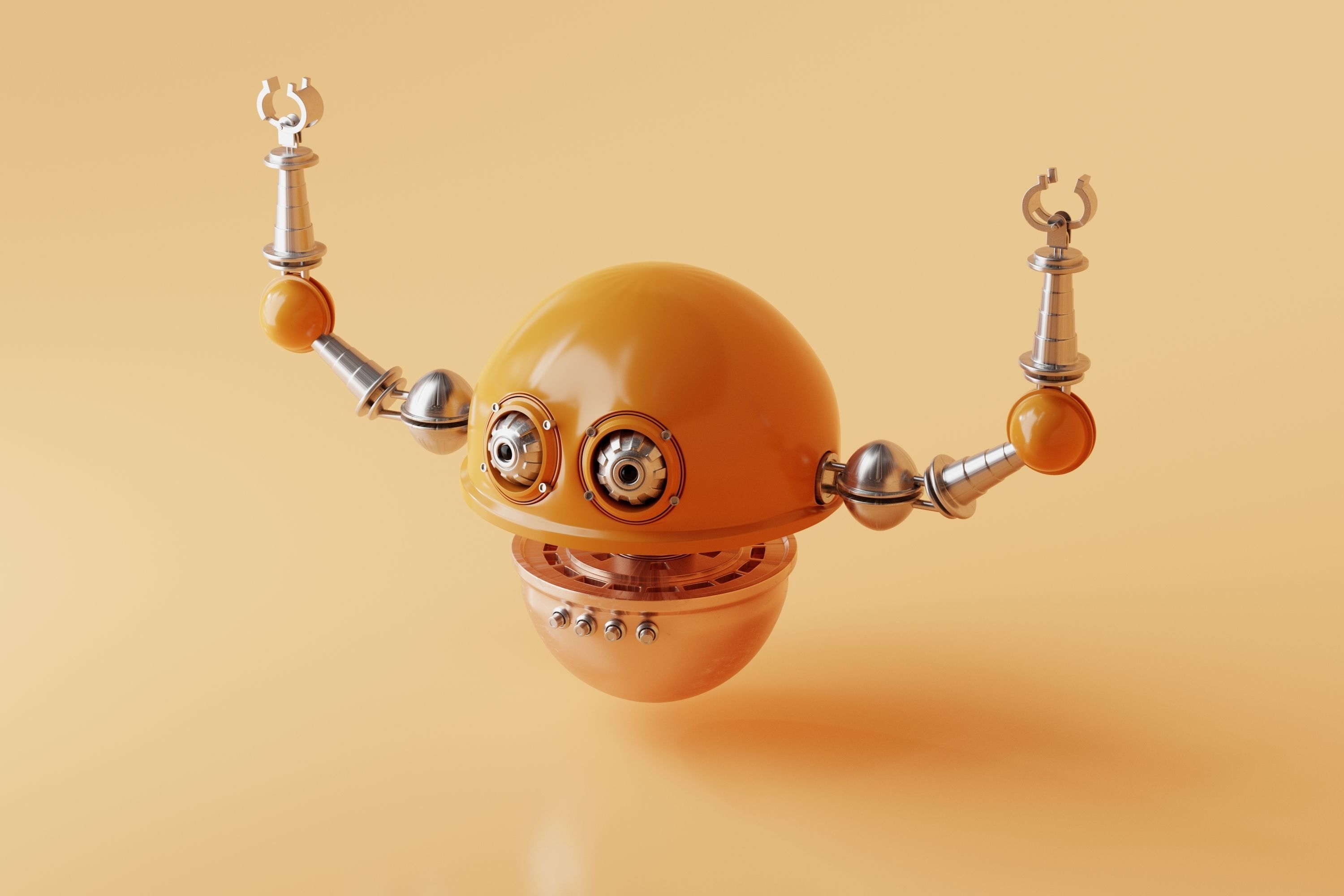 Robot V2 3D model_6