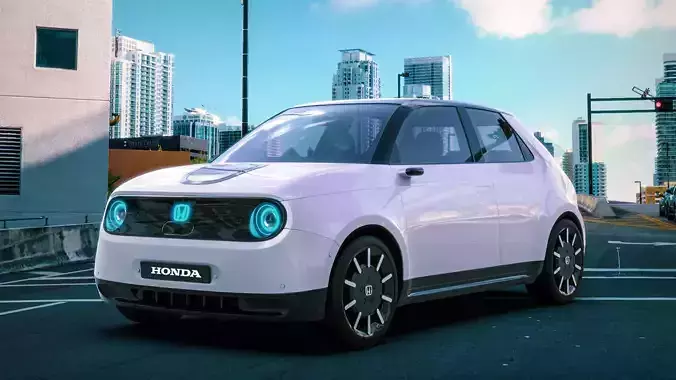 Honda E 2020 3D model
