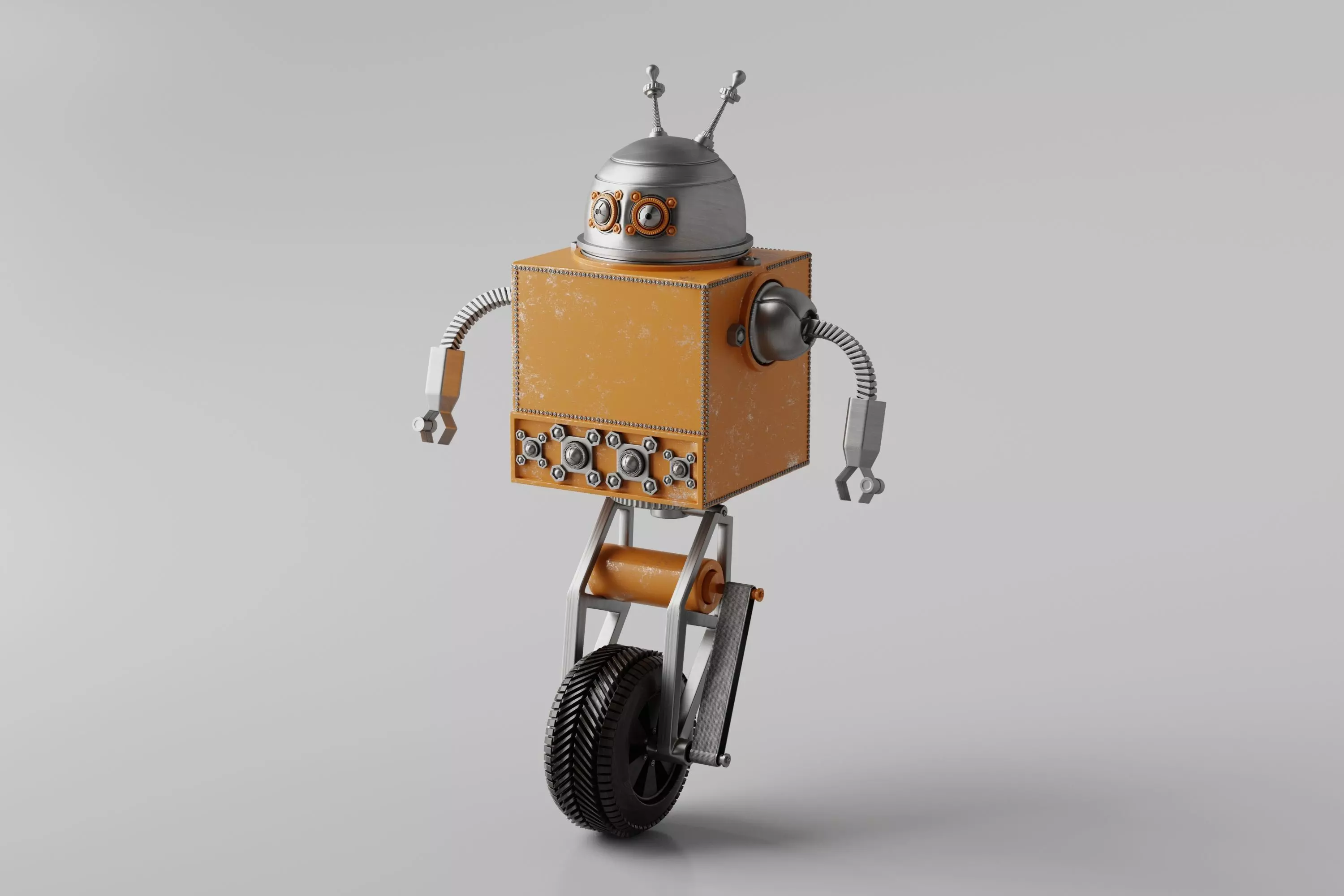 Robot V3 3D model_0