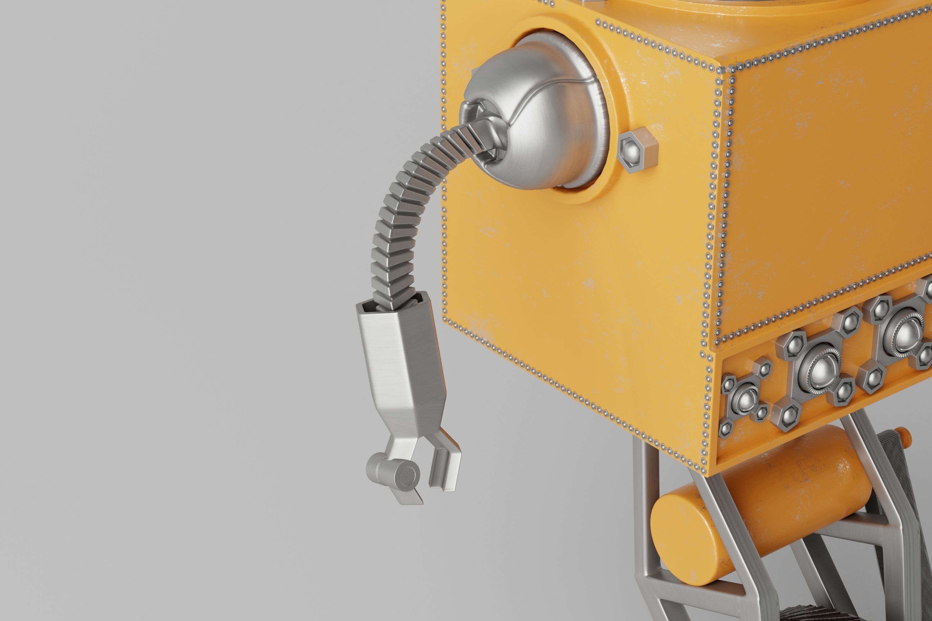 Robot V3 3D model_3
