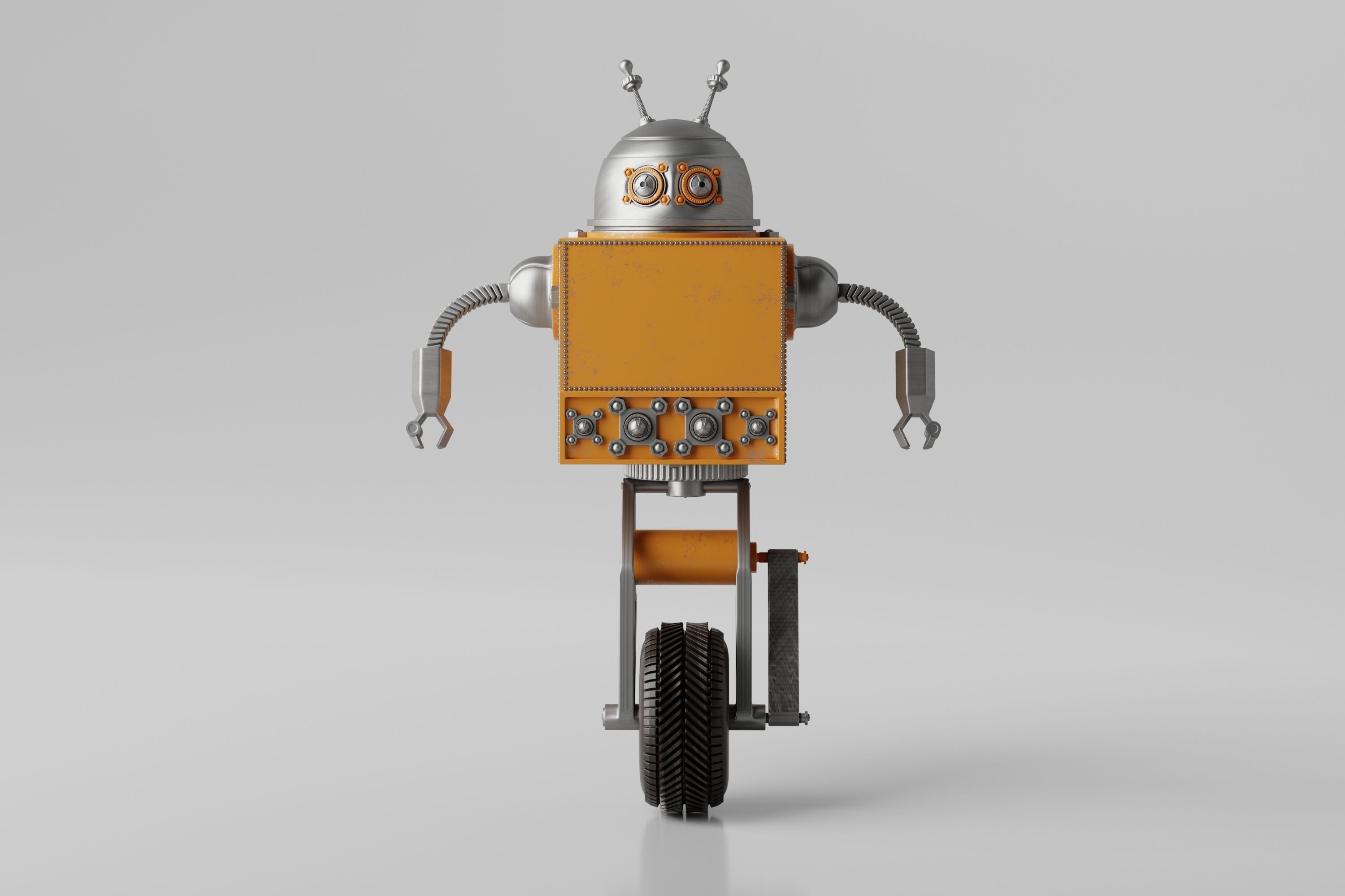 Robot V3 3D model_1