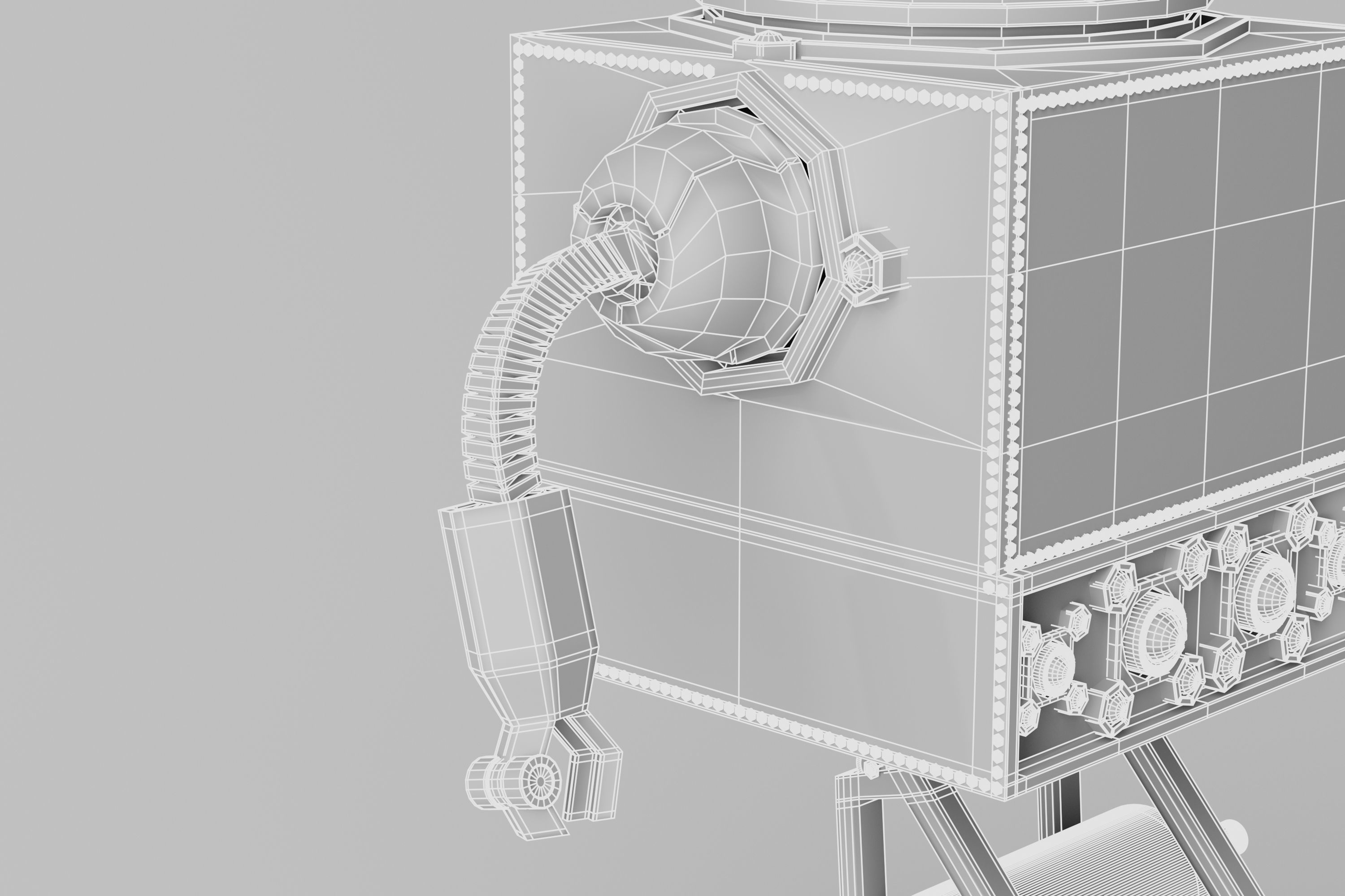 Robot V3 3D model_11