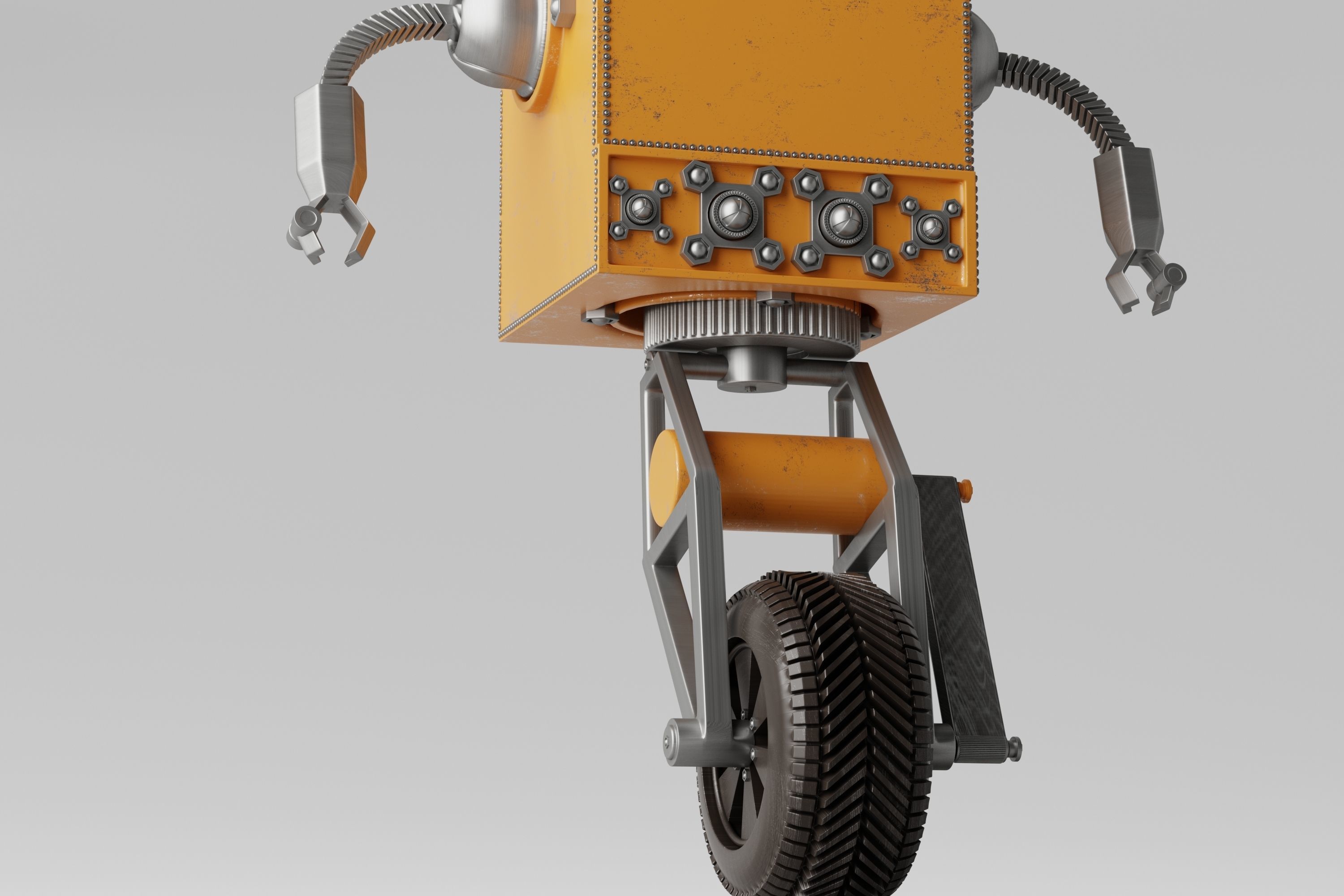 Robot V3 3D model_2