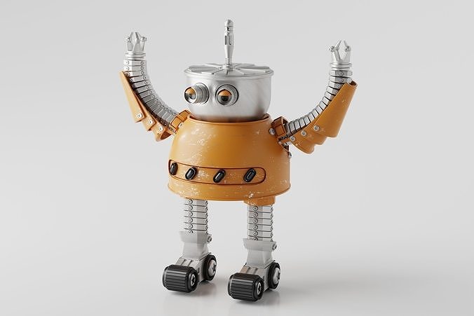 Robot V4 3D model