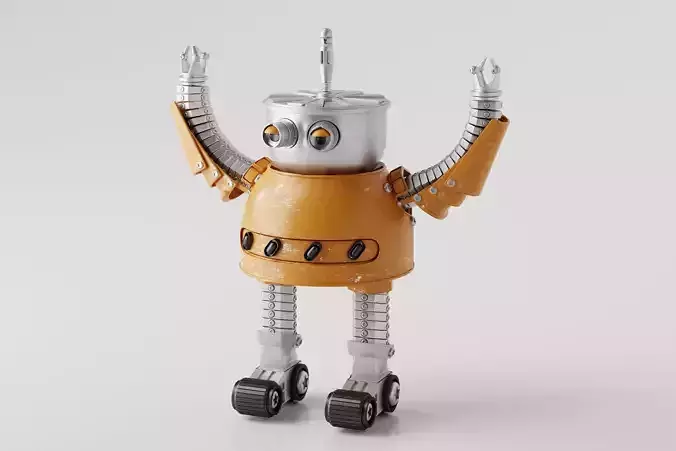Robot V4 3D model