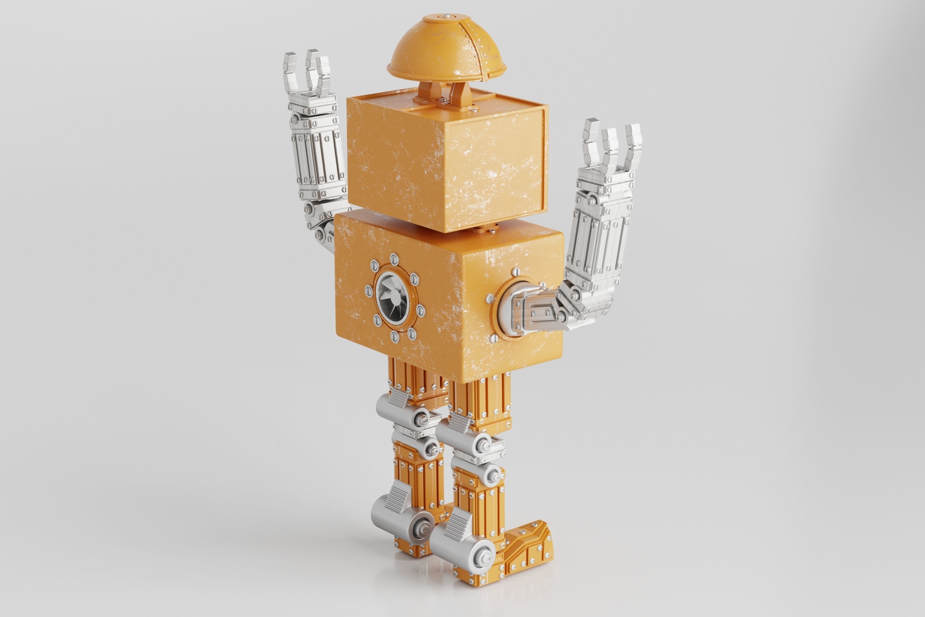 Robot V5 3D model_5