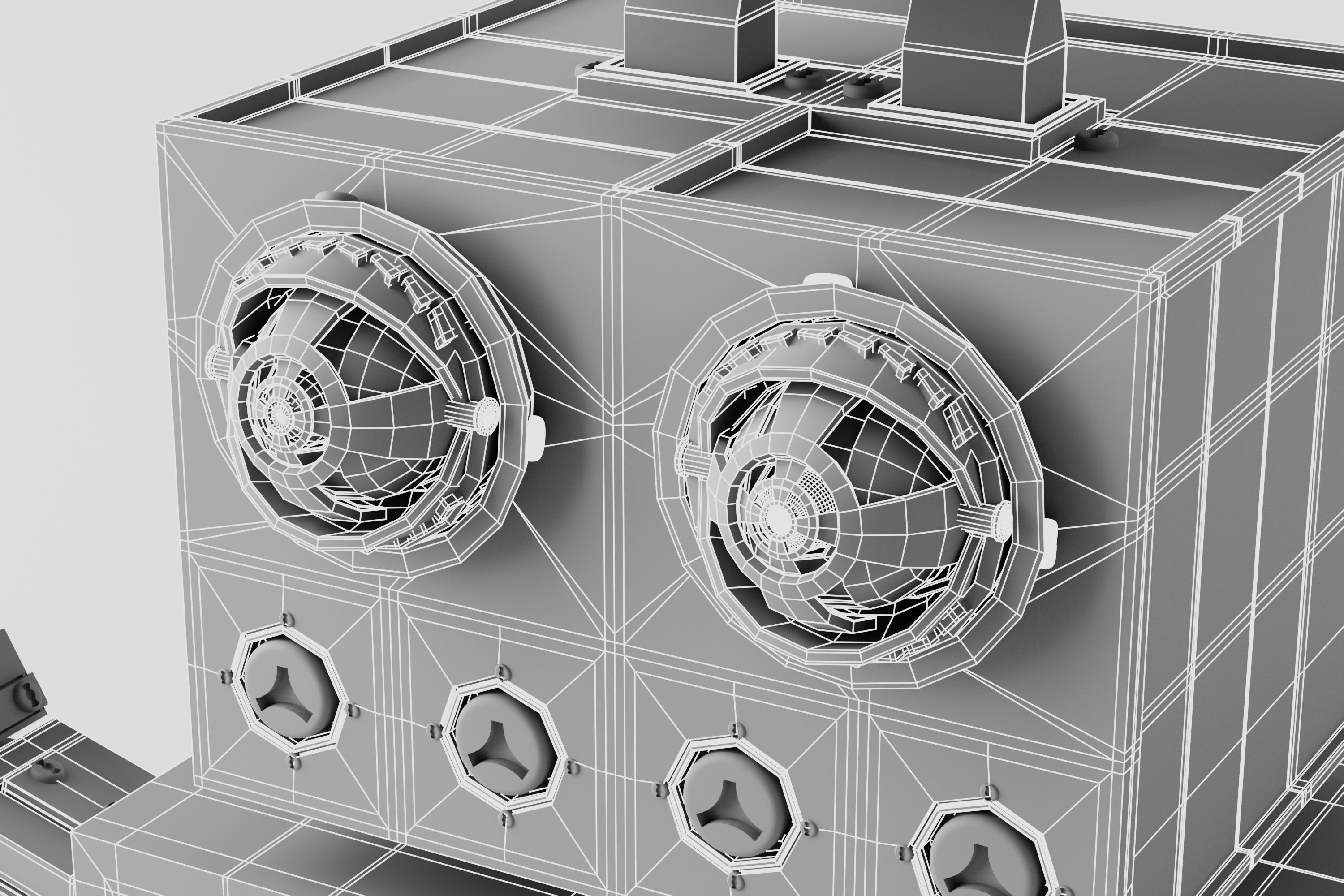 Robot V5 3D model_11