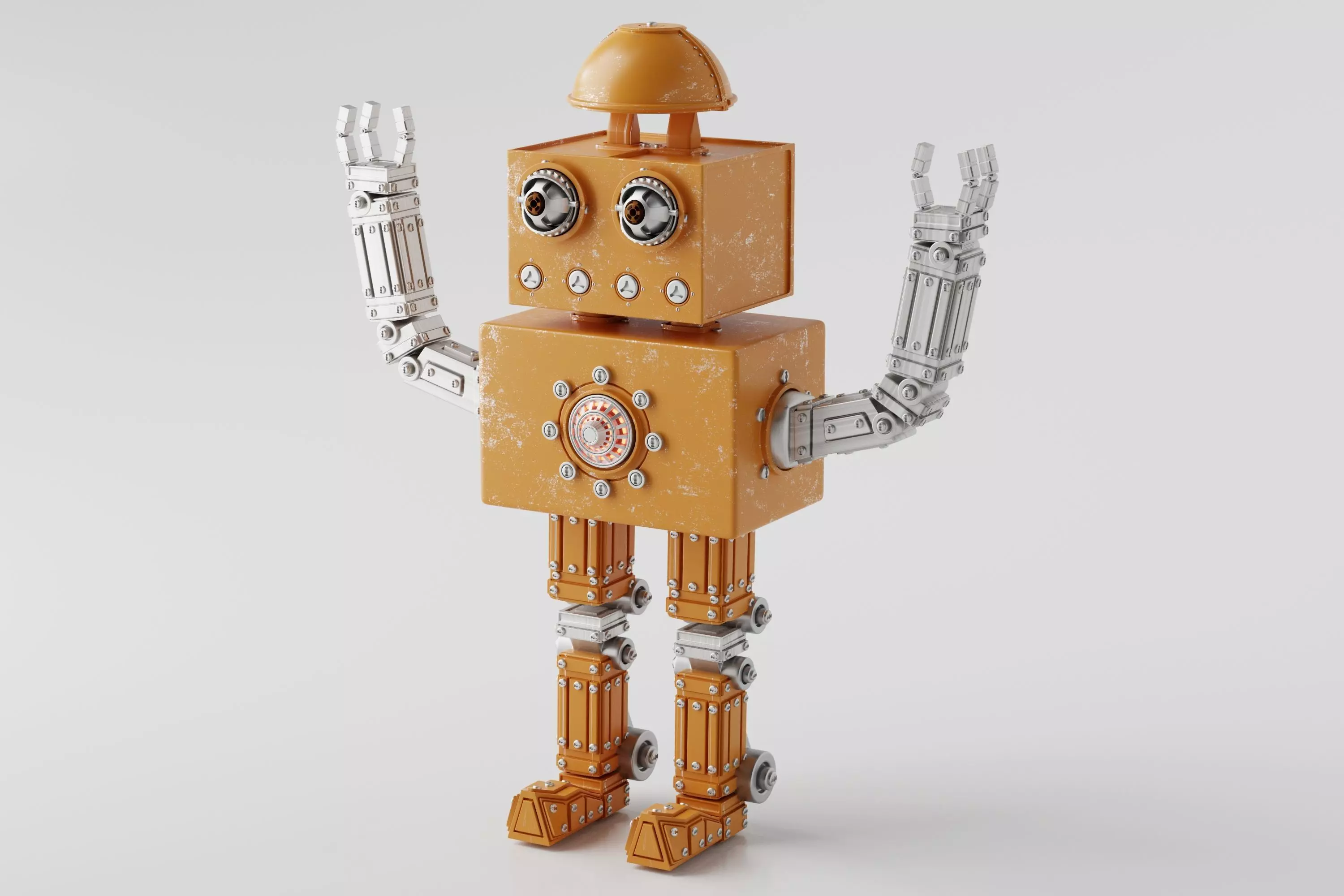 Robot V5 3D model_0