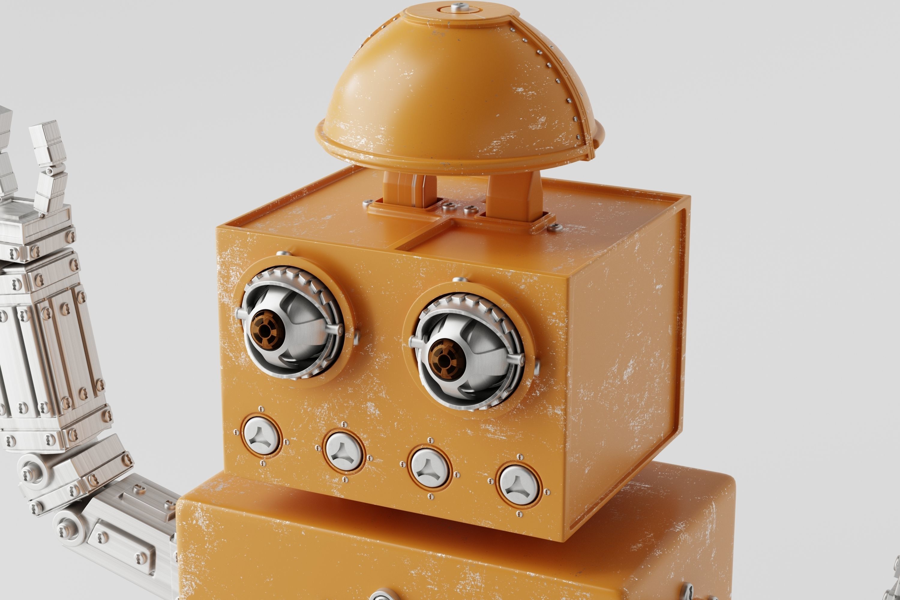 Robot V5 3D model_2