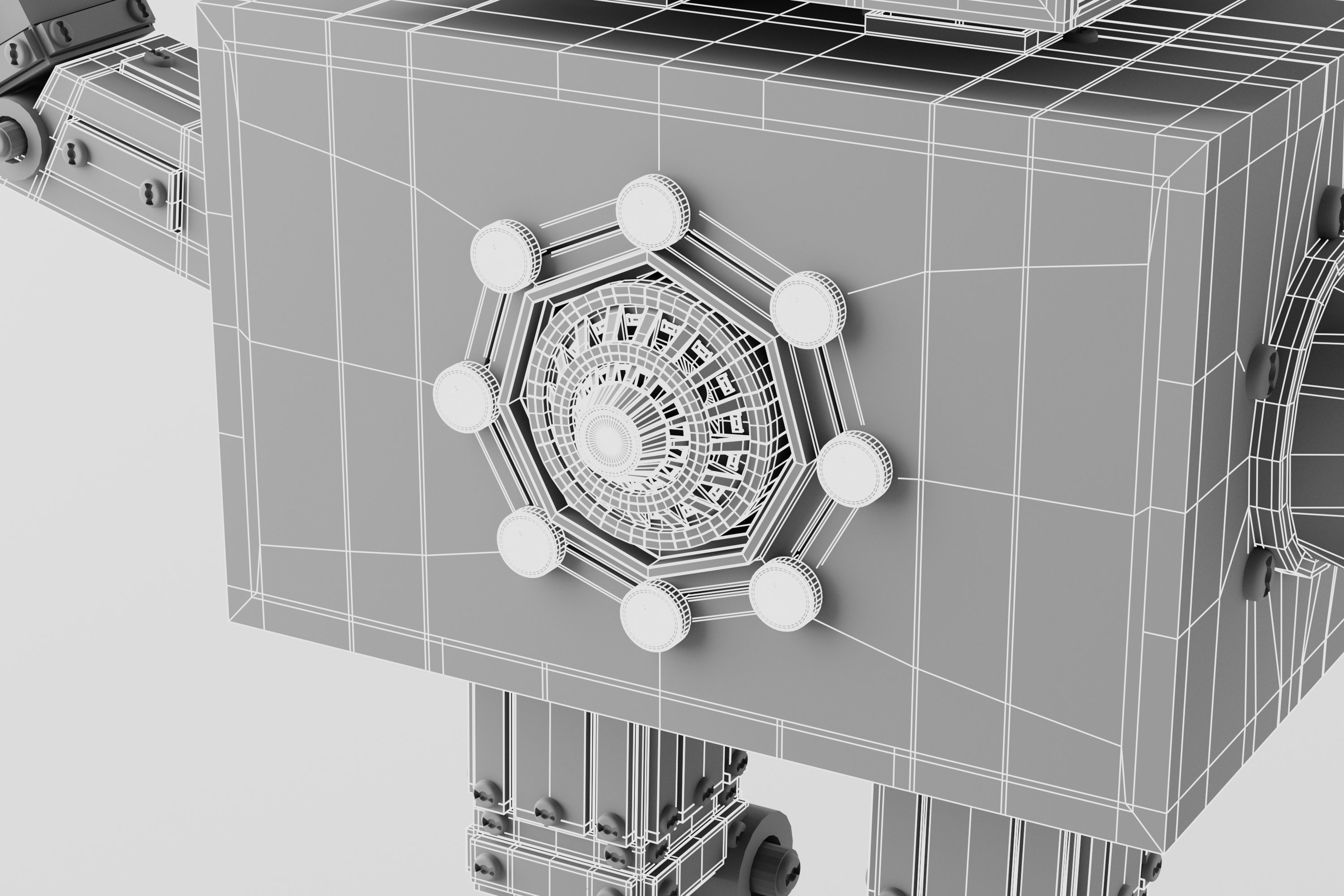 Robot V5 3D model_12