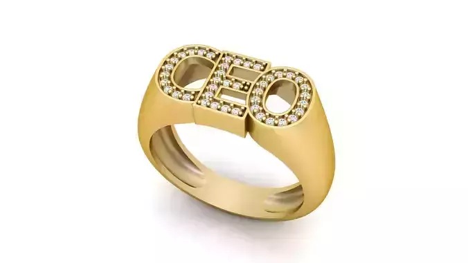 CEO BOSS DIAMOND RING 