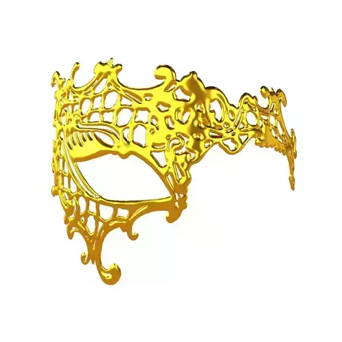 Venetian Metal Mask v1 002