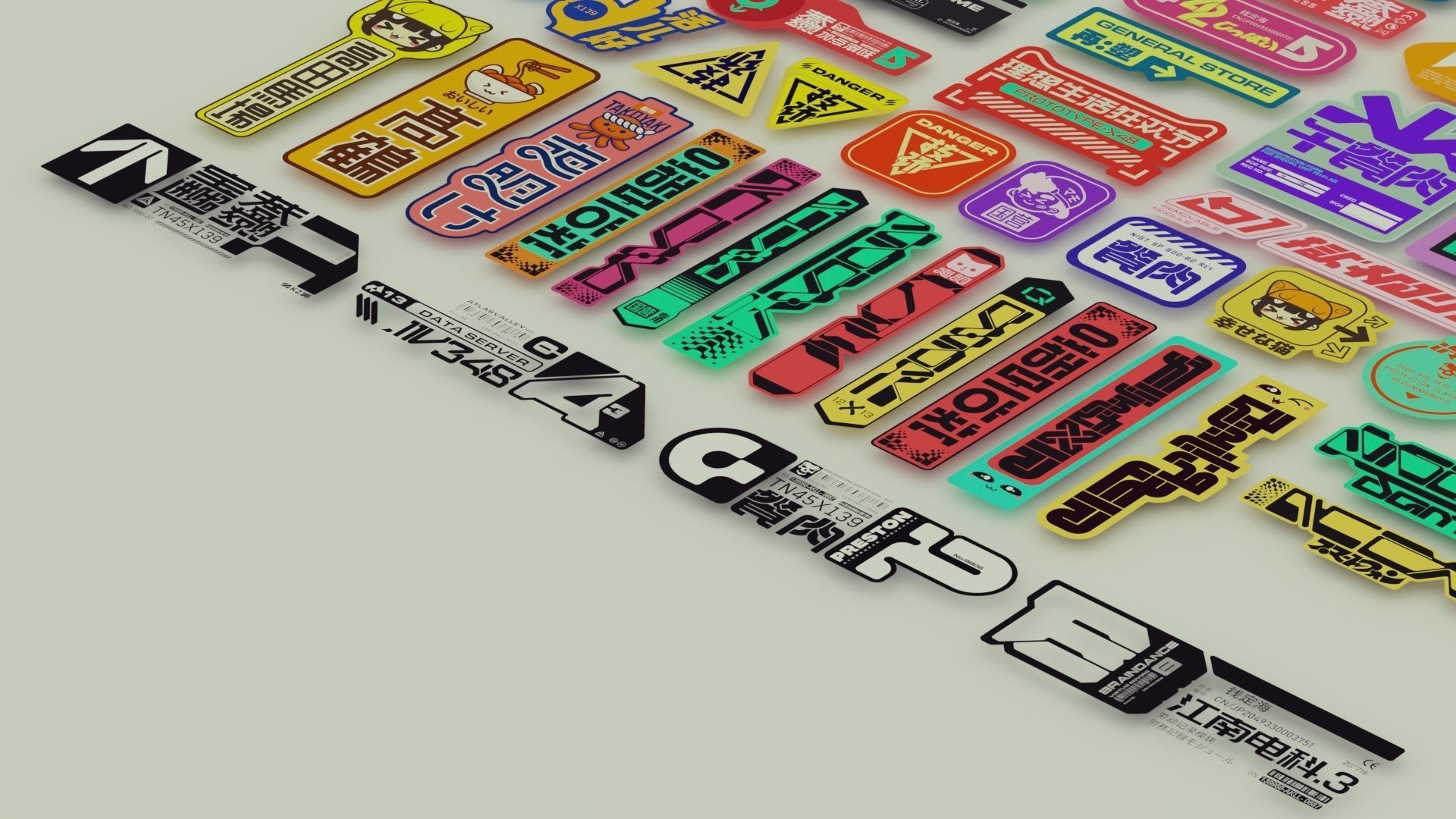 Epic Cyberpunk Decals Vol 3 Texture_10