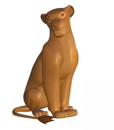 Sarabi Lion King Model Low-poly 3D model