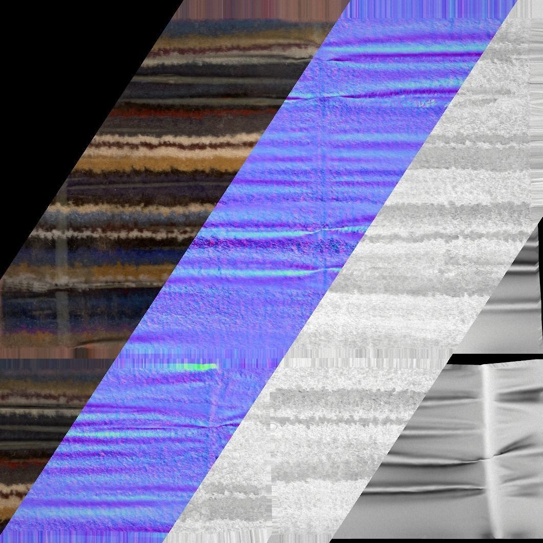 Large Nomad Tent Low-poly 3D model_20