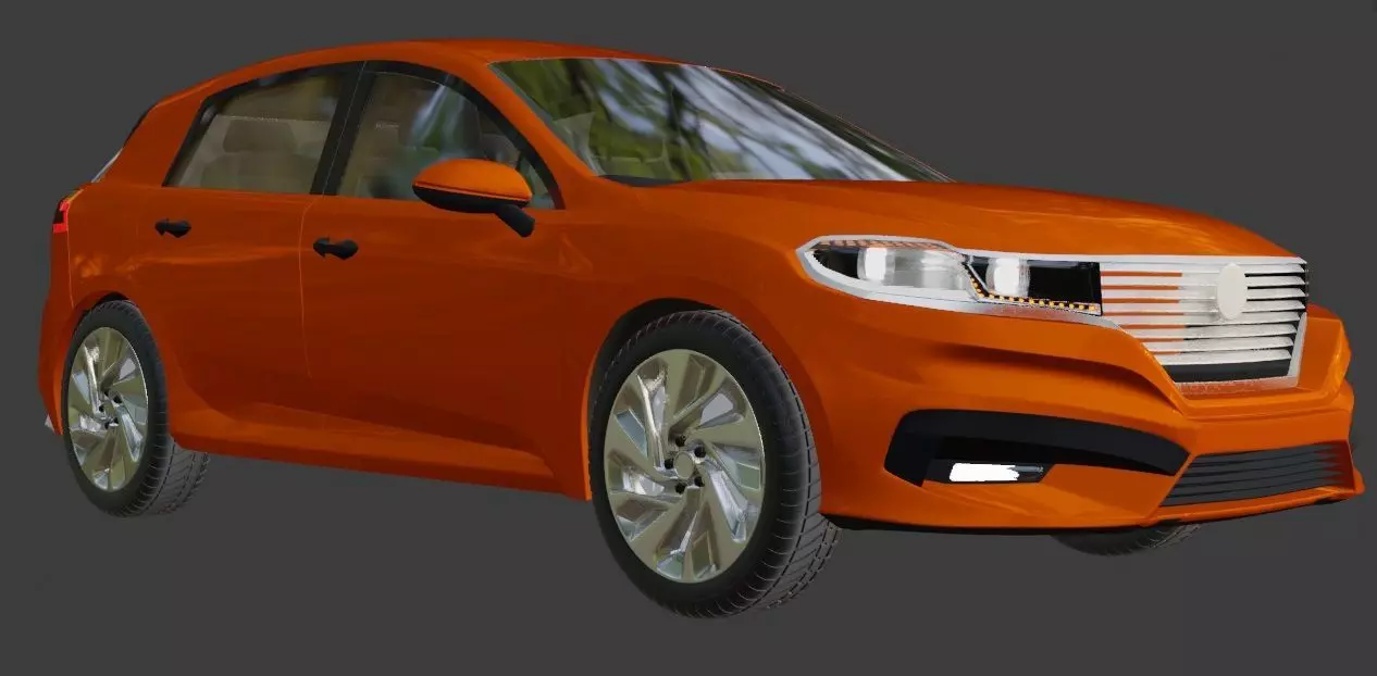 2022 Brandless Car 3D model