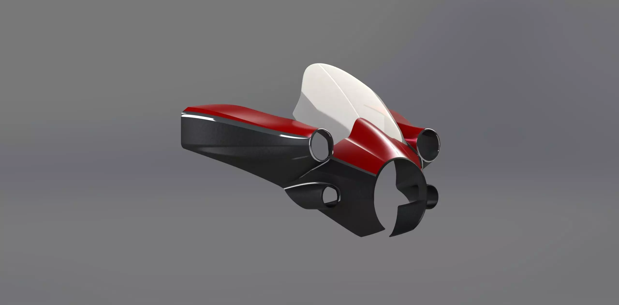 meteor 350 fender 3D print model_0