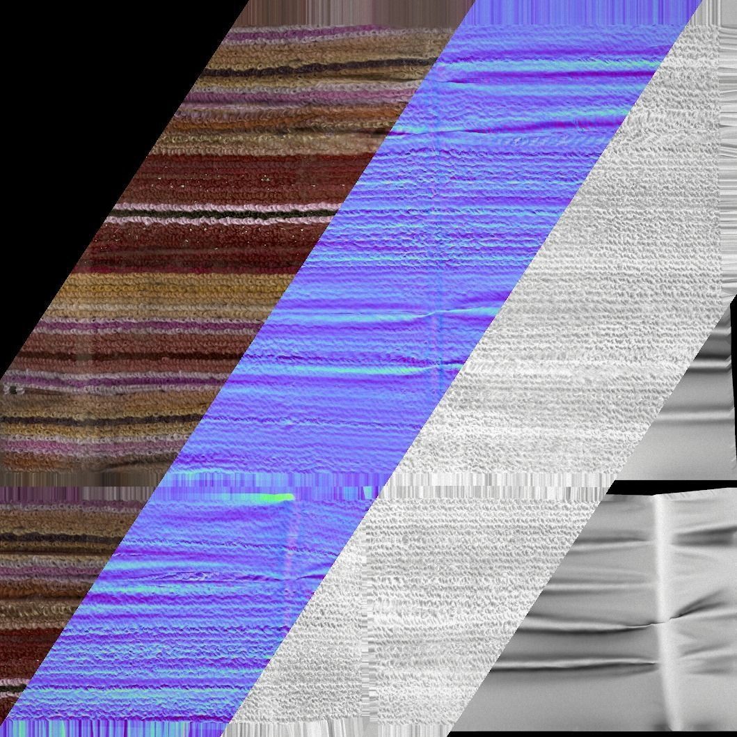 Large trade fair tent purple Stall Low-poly 3D model_19