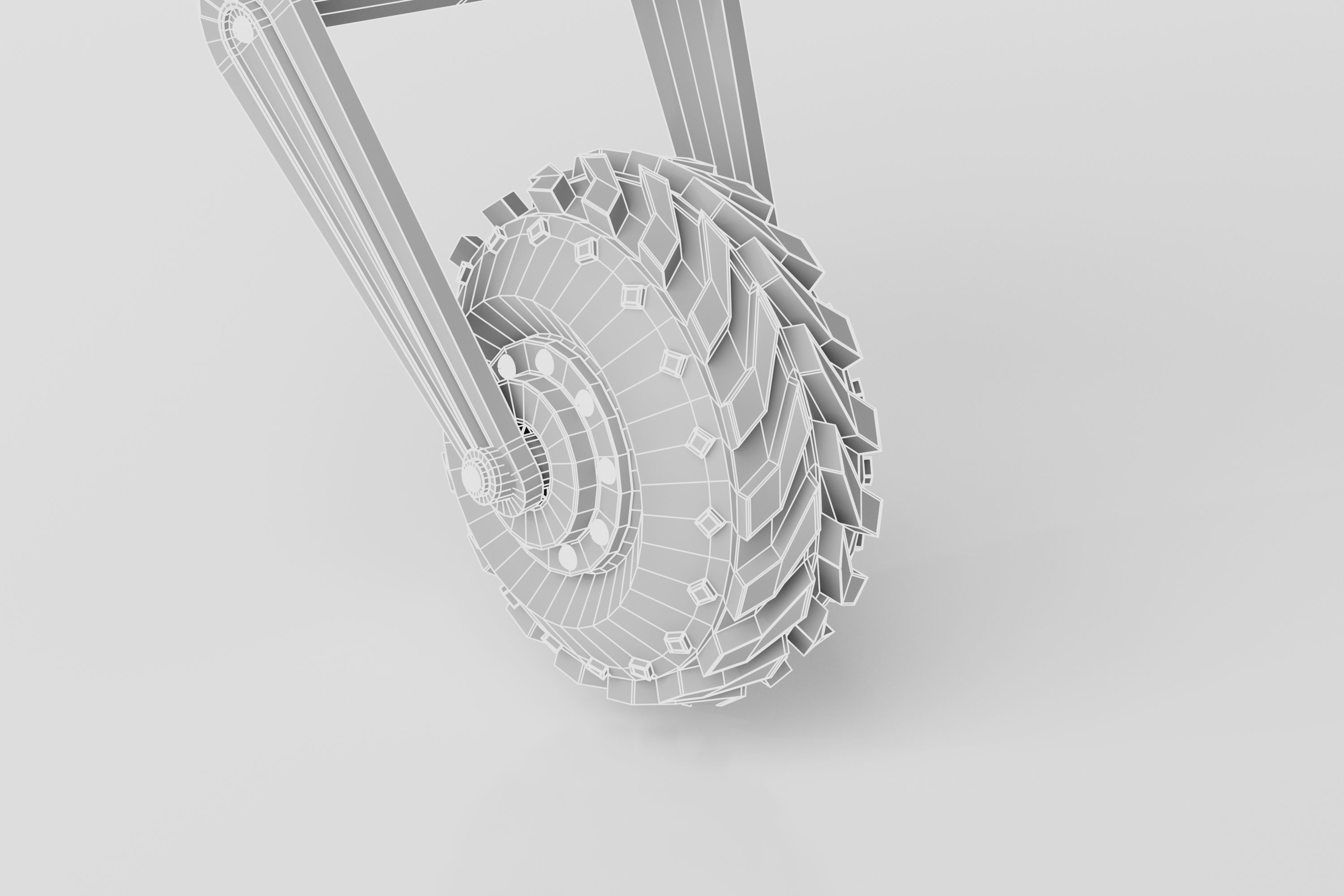 Robot V6 3D model_12