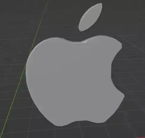 Apple 3D Logo