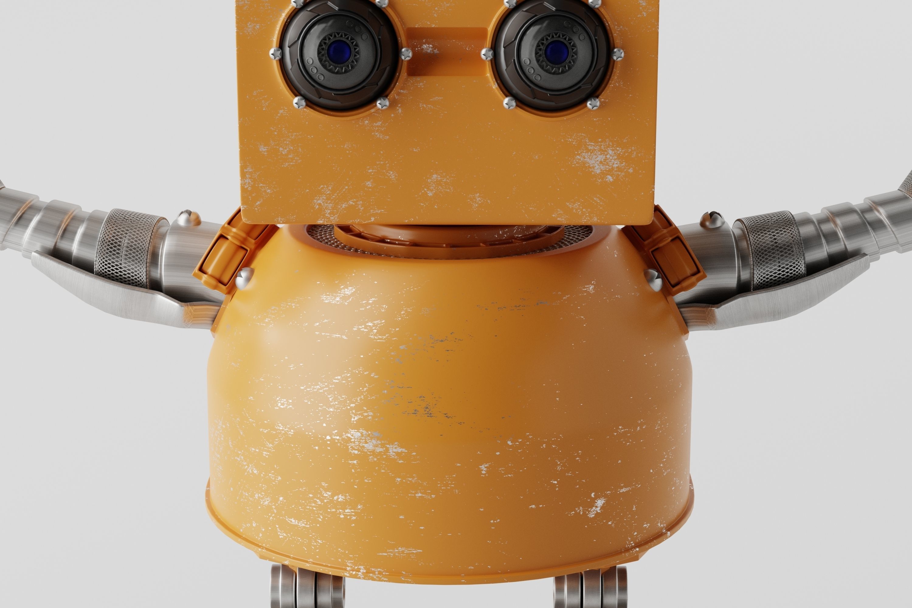 Robot V7 3D model_2
